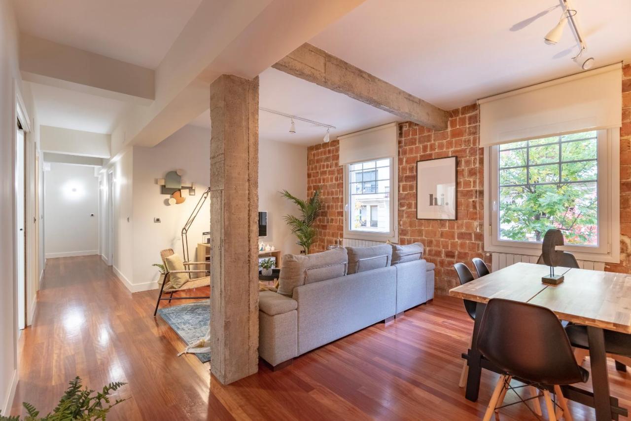Gran Apartamento Con Estilo En El Centro De Bilbao Eksteriør bilde