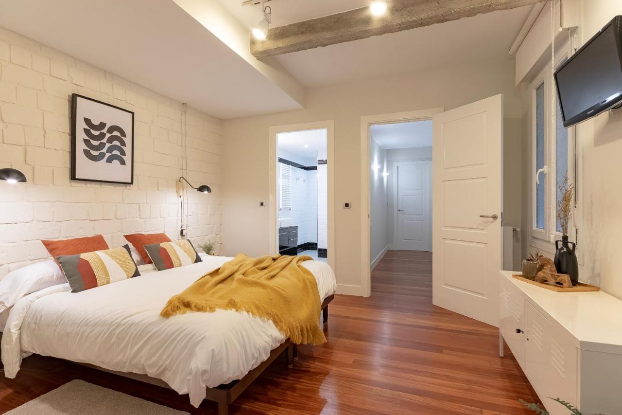 Gran Apartamento Con Estilo En El Centro De Bilbao Eksteriør bilde